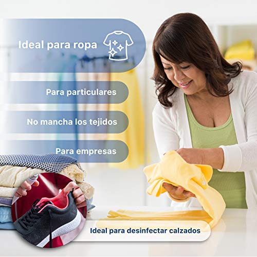 Spray aerosol desinfectante textil para limpieza de ropa multiusos multidesinfeccion ideal para superficies pequeñas limpiador en espray de todo tipo de objetos zapatos, llaves, moviles