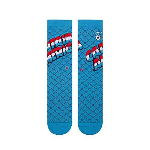 Stance Calcetines Marvel Captain America Everyday Light Cushion Azul 38-42 EU