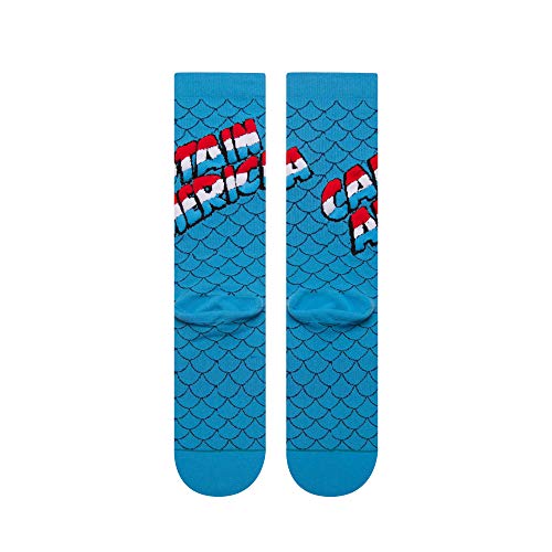 Stance Calcetines Marvel Captain America Everyday Light Cushion Azul 38-42 EU