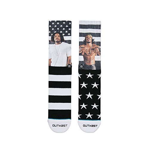 Stance Calcetines Outkast Negro (L, Negro)