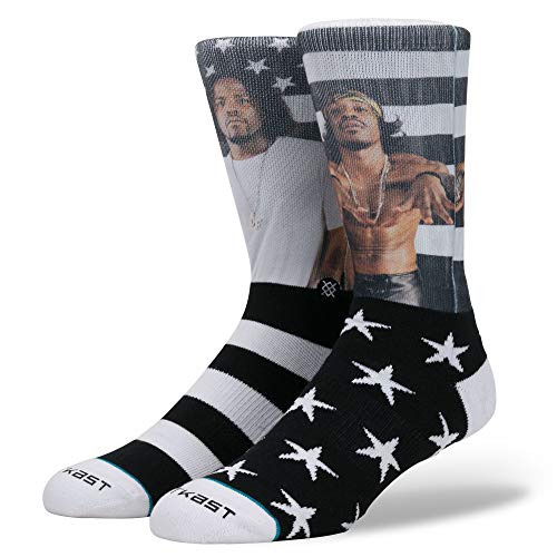 Stance Calcetines Outkast Negro (L, Negro)