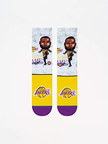 Stance Lebron Big Head Calcetines, Hombre, Multicolor, Medium