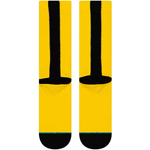 Stance Pulp Fiction Socken Calcetines para Hombre, Amarillo, Medium