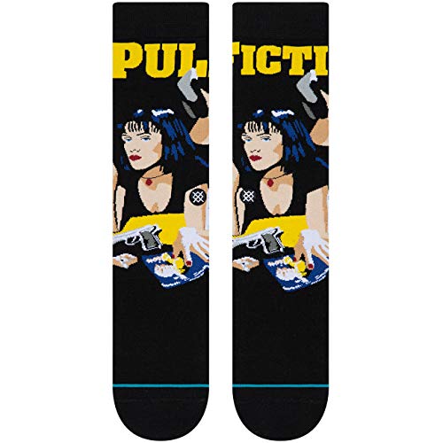 Stance Quentin Tarantino Pulp Fiction Calcetines - Negro - Negro Negro, 38-42