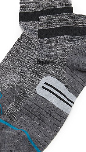Stance Uncommon Solids QTR calcetines para hombre, color carbón, Hombre, gris, medium