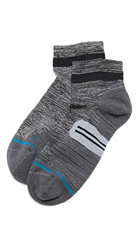 Stance Uncommon Solids QTR calcetines para hombre, color carbón, Hombre, gris, medium