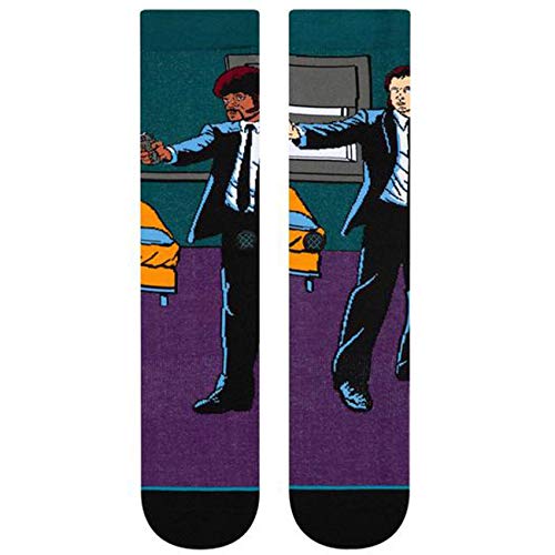 Stance Vincent and Jules Calcetines, Unisex Adulto, Morado, Small