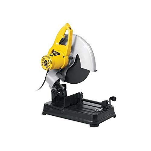 STANLEY FME700-QS - Tronzadora 355mm y 2200W. Mordaza de liberación rápida para la pieza a cortar. Empuñadura ergonómica. Disco abrasivo, llave para cambiar el disco. 4 metros de cable de goma.