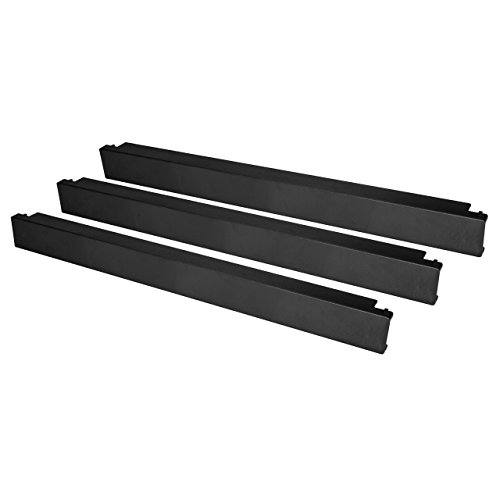 StarTech.com Panel Ciego de Relleno 1U para Gabinetes Racks de Servidores - Sin Herramientas - Paquete de 10 - Accesorio de Rack (Blank Panel, Negro, De plástico, 1U, EIA RS310-D, 42 mm)