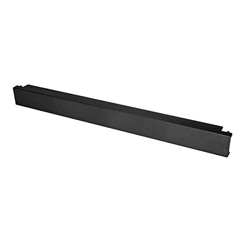 StarTech.com Panel Ciego de Relleno 1U para Gabinetes Racks de Servidores - Sin Herramientas - Paquete de 10 - Accesorio de Rack (Blank Panel, Negro, De plástico, 1U, EIA RS310-D, 42 mm)