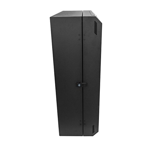 StarTech.com RK630WALVS - Armario Rack 6U Vertical de servidores para Montaje en Pared - con Profundidad de 30 Pulgadas - Rack de Pared, Color Negro