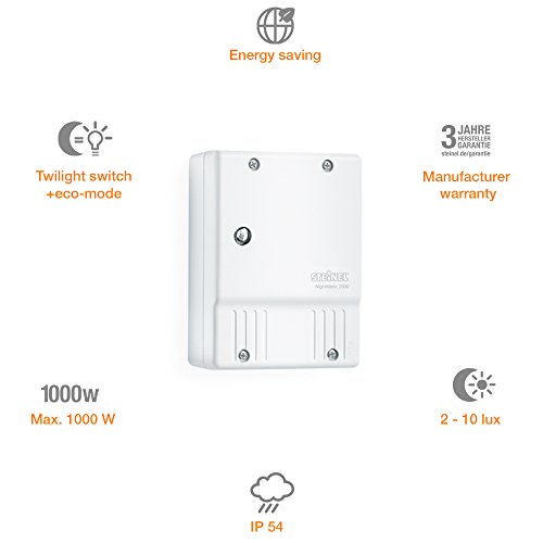 Steinel 550417 Regulador de Intensidad, 1000 W, Blanco