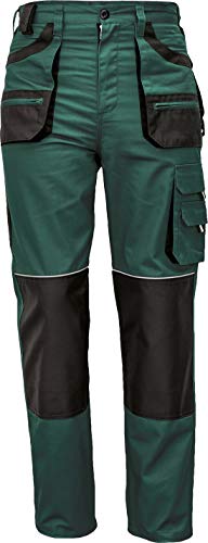 Stenso Des-Emerton® - Pantalones de Trabajo para Hombre - Verde - 54
