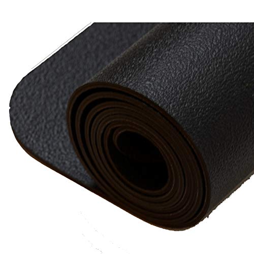 Sternitz Esterilla de Yoga o Pilates Acolchada - Ecológica - Antideslizante (Black)