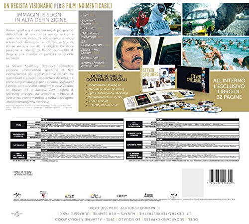 Steven Spielberg Collection (8 Blu-Ray) [Italia] [Blu-ray]