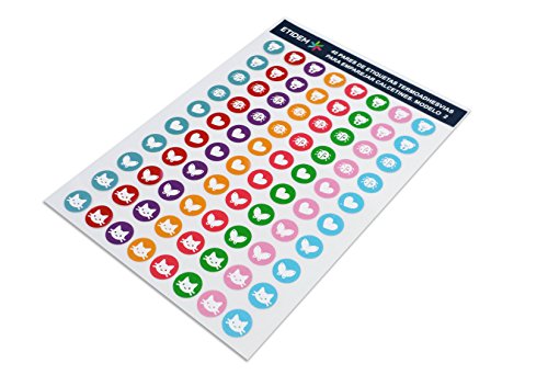 Stickers para emparejar calcetines - Modelo 2 Niña