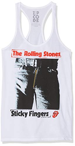Sticky Fingers - Andy Warhol - Tanktop weiß - Unisex Größe L