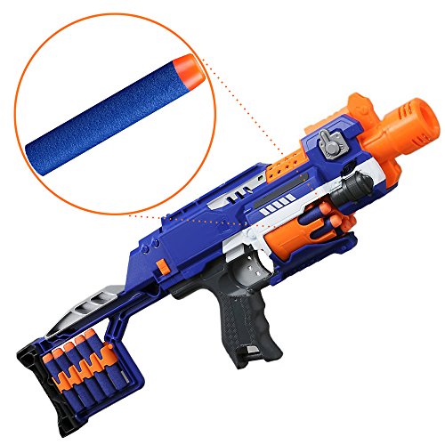 StillCool Nerf Dardos, 100 Pezas 7,2cm Espuma Suave Dardos Recarga Bala Blasters para Nerf N-Strike Elite Serie Niños Juguete Pistola Bullet Munición ( Azul Oscuro)