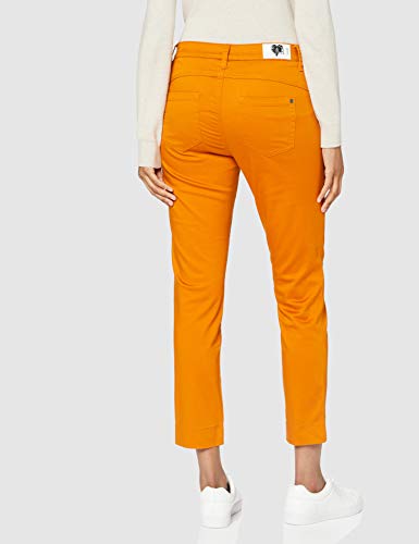 Street One 373353 Style Yulius Casual Fit High Waist Pantalón, Caramel Foxy, 36W x 28L para Mujer