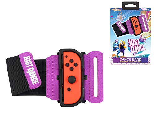 Subsonic Just Dance 2020 - Dance Band Brazalete de control, Correa elástica ajustable con espacio para Joy-Con izquierdo o derecho, Accesorio con licencia oficial Just Dance (Nintendo Switch)