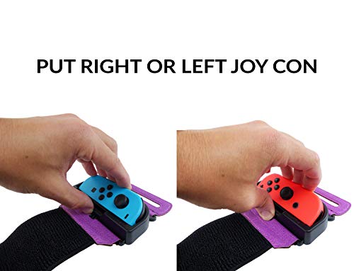 Subsonic Just Dance 2020 - Dance Band Brazalete de control, Correa elástica ajustable con espacio para Joy-Con izquierdo o derecho, Accesorio con licencia oficial Just Dance (Nintendo Switch)