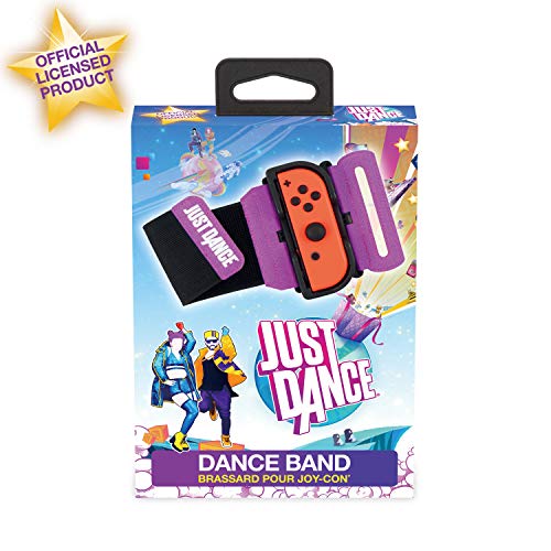Subsonic Just Dance 2020 - Dance Band Brazalete de control, Correa elástica ajustable con espacio para Joy-Con izquierdo o derecho, Accesorio con licencia oficial Just Dance (Nintendo Switch)