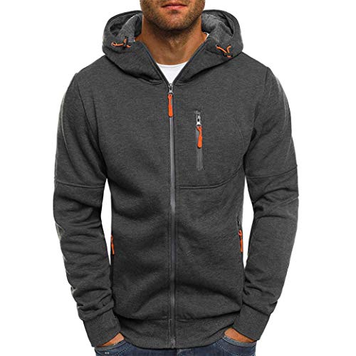 Sudaderas Hombre Chaquetas Hombre Marca Invierno,ZARLLE Ropa Hombre Guapa Top Moda Moto Ropa Cremallera Deportes Cardigan Sudaderas De AlgodóN Hombre Chaquetas Y Abrigos