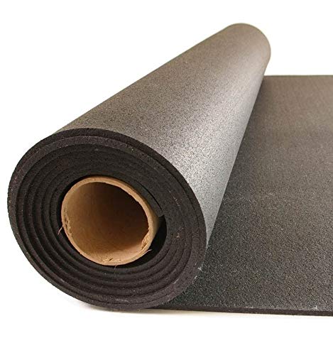 Suelo gimnasio Caucho Sport 3mm negro por m2