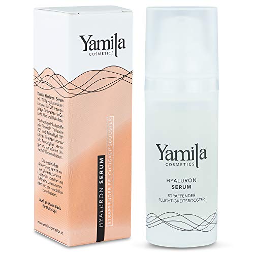 SUERO HIALURÓNICO - humedad reafirmante - 50 ml de Yamila Cosmetics - suero ácido hialurónico para el cuello cara y el pecho conveniente conveniente para hombres y mujeres para microneedling cosmética