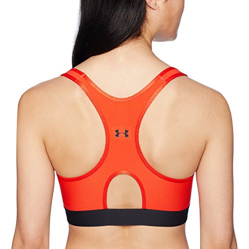 Sujetador deportivo para mujer Under Armour, Mujer, 1317110-890, Radio Red/Black, Small