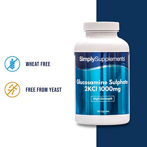 Sulfato de Glucosamina 1000mg - ¡Bote para 1 año! - 360 Comprimidos - SimplySupplements