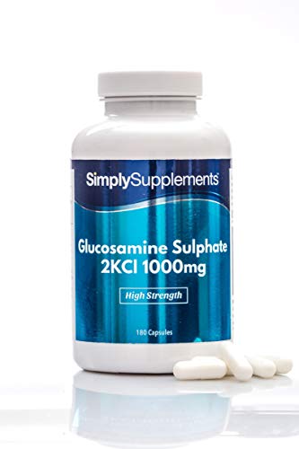 Sulfato de Glucosamina 1000mg - ¡Bote para 1 año! - 360 Comprimidos - SimplySupplements