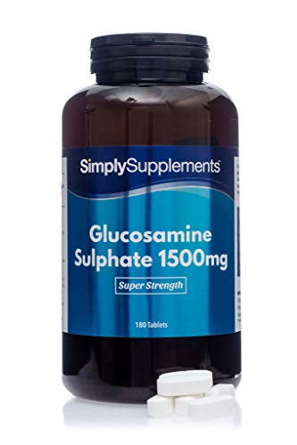 Sulfato de Glucosamina 1500mg - ¡Bote para 1 año! - 360 Comprimidos - SimplySupplements