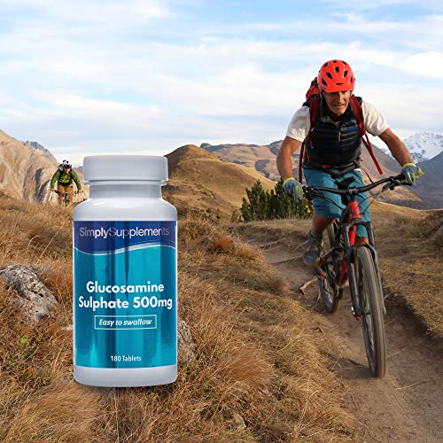 Sulfato de Glucosamina 500mg - ¡Bote para 6 meses! - 360 Comprimidos - SimplySupplements