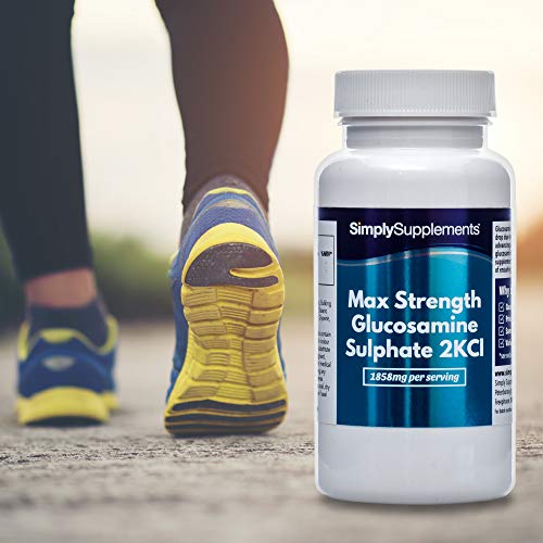 Sulfato de Glucosamina Máxima Potencia - ¡Bote para 6 meses! - 360 Comprimidos - SimplySupplements