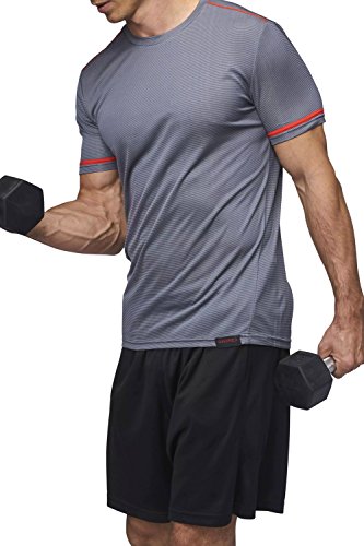 Sundried Camiseta de Entrenamiento para Hombres Ropa para Entrenamiento Deportivo (Large)