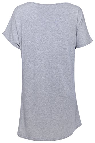 Sundried Camiseta Holgada para Mujeres para Deporte Yoga Gimnasio Entrenamientos de Ethical Activewear Designer Relajante Cómoda Holgada Extra Suave (X-Large)