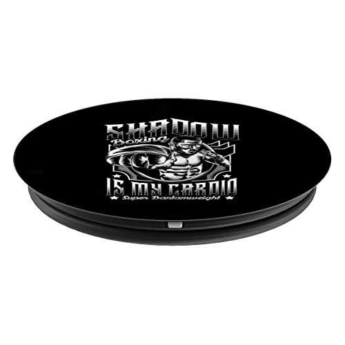 Super Bantamweight Shadow Boxing Cardio Boxer PopSockets Agarre y Soporte para Teléfonos y Tabletas