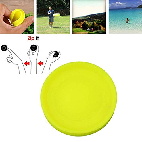 Supercat Zipchip Frisbee Mini Pocket Spin Catching Game Deporte Disco Volador Zipchip Creativo Empujar UFO para Adultos Niños Paquete de 2