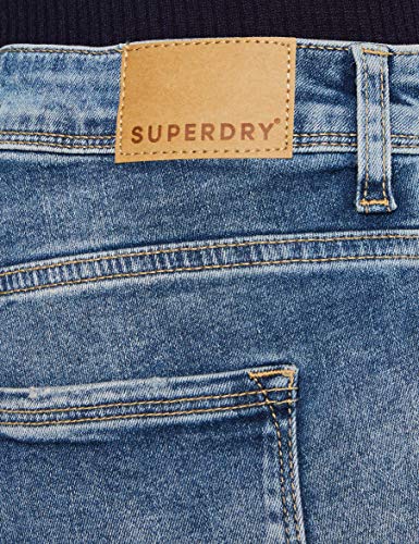 Superdry Lace Hot Short Pantalones Cortos, Azul (Summer House Blue T5t), 42 (Talla del Fabricante: 29) para Mujer