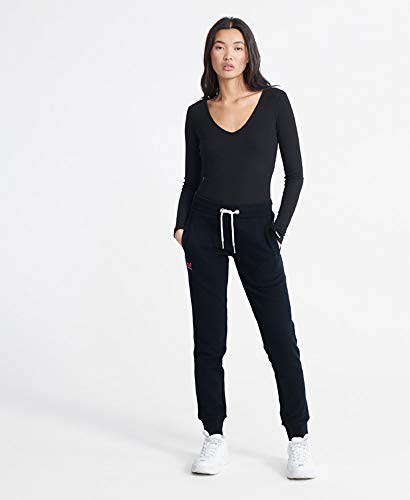 Superdry Orange Label Jogger Chándal, Azul (Eclipse Navy 98t), M (Talla del Fabricante:12) para Mujer