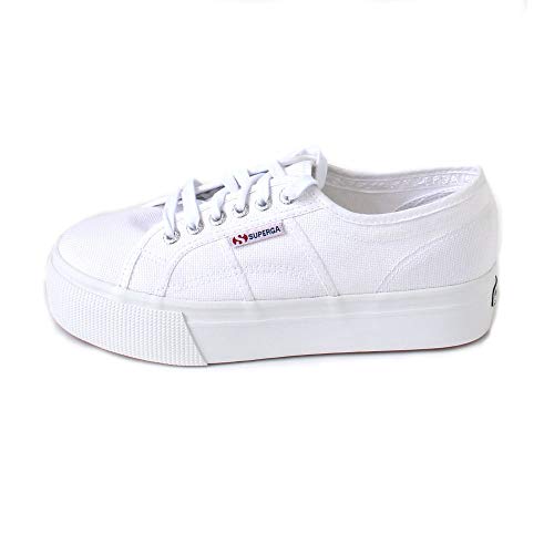 Superga 2790Cotw Linea Up And Down, Zapatillas Unisex adulto, Blanco (901 White), 38 EU