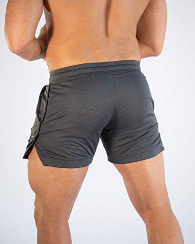 Superora Shorts Deportivos Hombre Pantalones Cortos Short de Ejercicio Deporte Secado Rápido de Malla con Cordón para Playa Correr Jogging Running al Aire Libre Ligero y