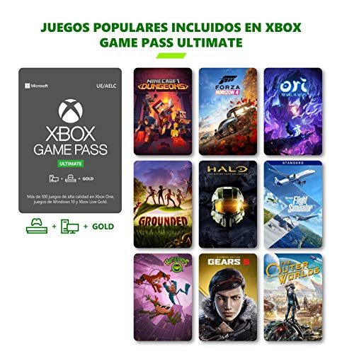 Suscripción Xbox Game Pass Ultimate - 3 Meses | Xbox One/Win 10 PC - Download Code