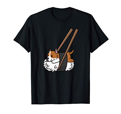 Sushi American Staffordshire Terrier Perro Camiseta