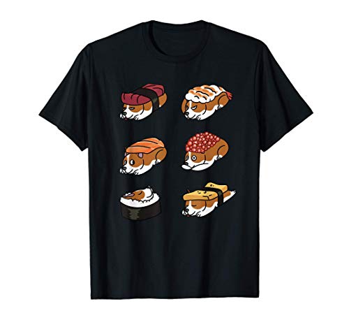 Sushi American Staffordshire Terrier Perro Camiseta