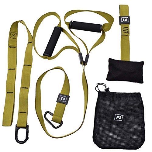 Suspensión traine asas, Kit de entrenamiento para gimnasio en casa entrenamiento artes marciales mixtas CrossFit de resistencia Entrenamiento