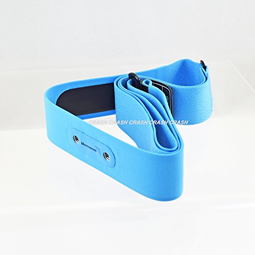 Suunto - Smart Sensor Black HR Belt - Cinturón soporte para monitor del ritmo cardiaco - Color azul - Talla M