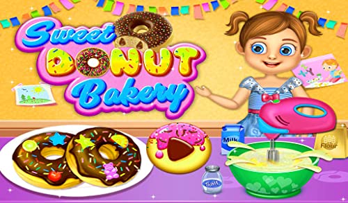 Sweet Donuts Bakery Cake Tycoon - Donut Maker Cooking Game FREE