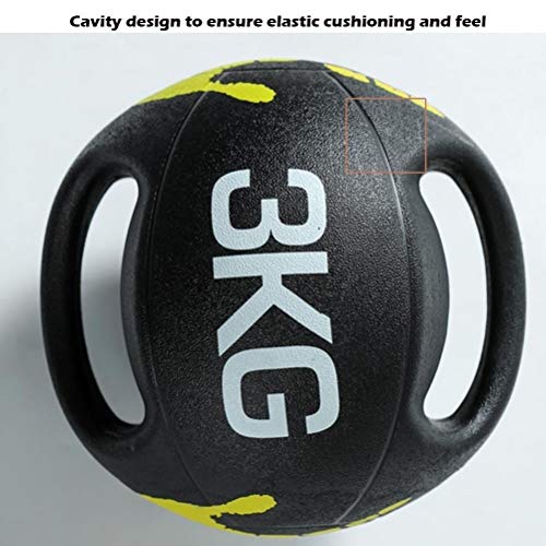 SYY Balones medicinales 5kg De Hogares De Goma Sólida Bola De Medicina, Macho Y Hembra Bola De La Aptitud Ejercicio, Bola del Balance, Boxeo Entrenamiento De La Aptitud, Entrenamiento De La Base